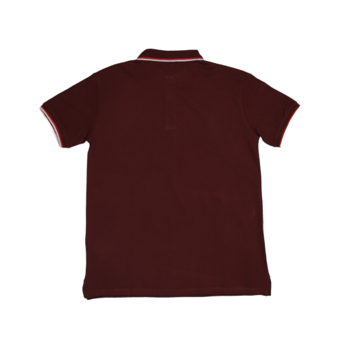 Tom Hilfiger Stripped Red Polo T-Shirt (Economy Batch)