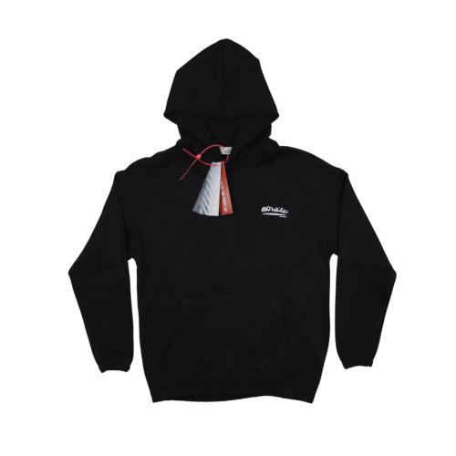 Off-White Oversize Back Print Hoodie Black (Economy Batch)