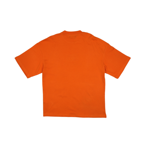 Balenciaga Logo Printed Orange T-Shirt (Economy Batch)