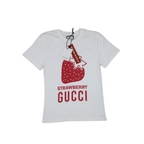 Gucci X Strawberry White T-Shirt (Economy Batch)