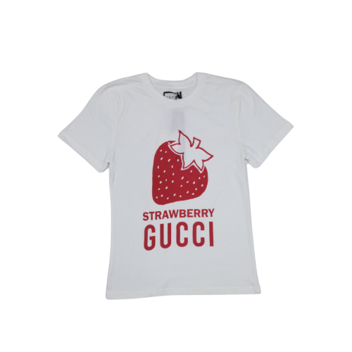 Gucci X Strawberry White T-Shirt (Economy Batch)