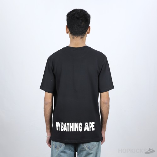 Bape Zip Shark Face Black T-Shirt (Economy Batch)