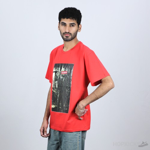 Supreme X Jason in The Jungle Red T-Shirt (Economy Batch)