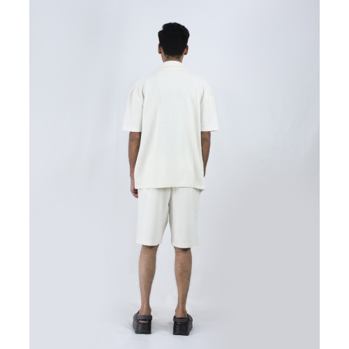 Off-White White Shirt And Shorts (Economy Batch)