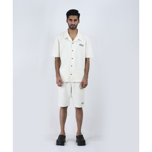 Off-White White Shirt And Shorts (Economy Batch)