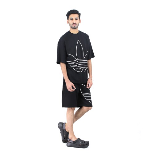 Adidas Originals Black Shirt and Shorts (Economy Batch)