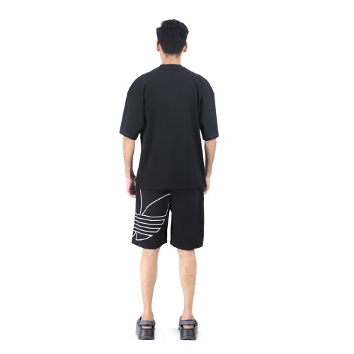 Adidas Originals Black Shirt and Shorts (Economy Batch)