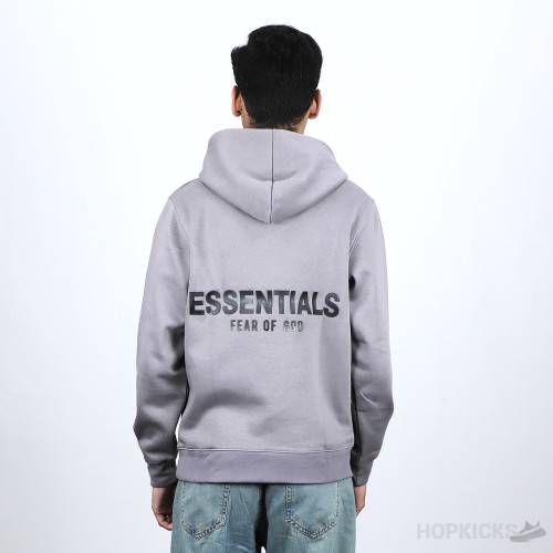 Fear of God Essentials Relaxed Grey Hoodie (Economy Batch)