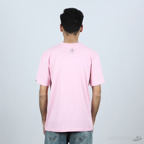 Bape Classic Logo Brown Pink T-Shirt (Economy Batch)