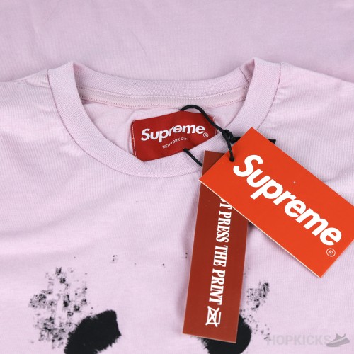 Supreme Wanted Panda Soft Pink T-Shirt (Economy Batch)