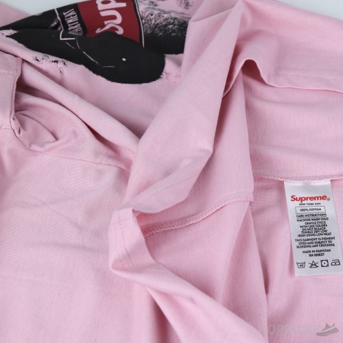 Supreme Wanted Panda Soft Pink T-Shirt (Economy Batch)