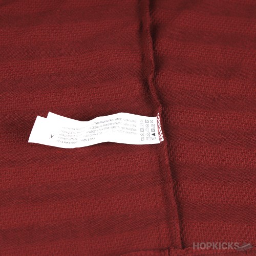 Off-White Maroon Shirt and Shorts (Economy Batch)