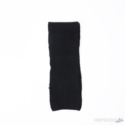 Prada Zipped Pocket Knitted Scarf