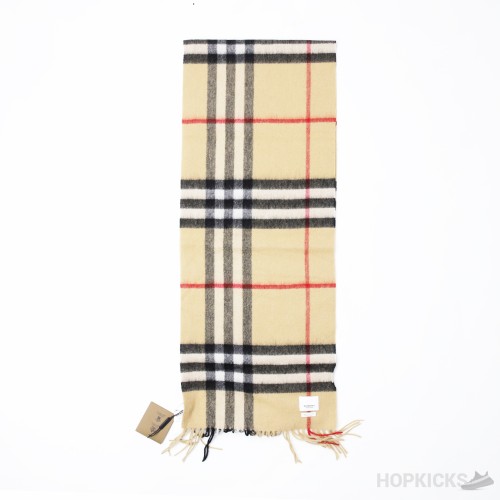 Burberry Cashmere Classic Check Scarf