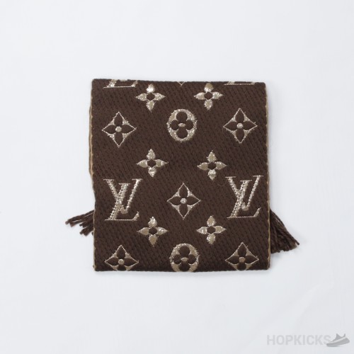 Louis Vuitton Monogram Logomania Shine Scarf