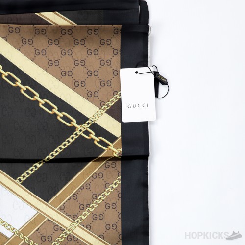 Gucci Chain Printed GG Pattern Scarf