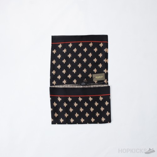 Gucci GG Bees Embroidered Shawl
