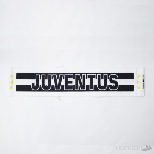 Juventus FC Scarf Black And White 