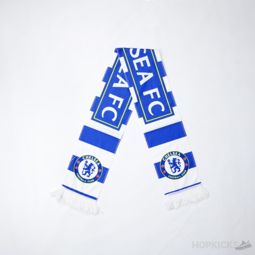 Chelsea FC Scarf Blue and White