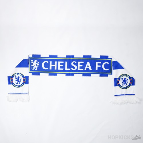 Chelsea FC Scarf Blue and White