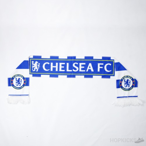 Chelsea FC Scarf Blue and White