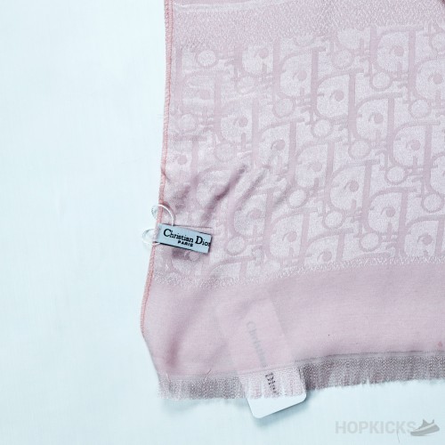 Dior Monogram Scarf Pink