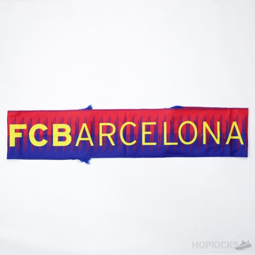 Barcelona FC Scarf Red and Blue