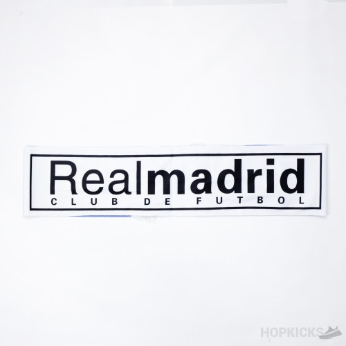 Real Madrid FC Scarf White and Blue