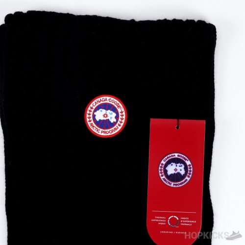 Canada Goose Unisex Beanie Set Black