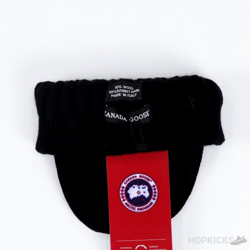 Canada Goose Unisex Beanie Set Black