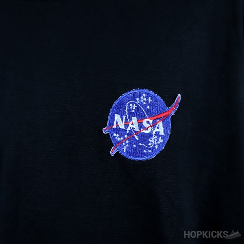Bale*ciaga x Nasa Oversized Black T-Shirt (Economy Batch)