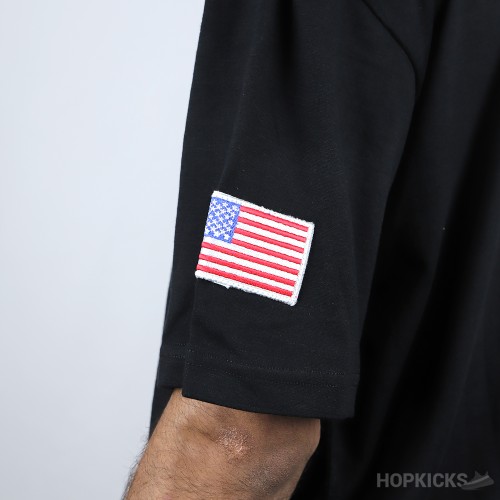 Bale*ciaga x Nasa Oversized Black T-Shirt (Economy Batch)