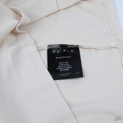 Bale*ciaga Skin T-Shirt Yellow Print (Economy Batch)
