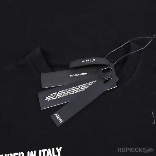 AMIRI Military Specs Black T-Shirt (Economy Batch)