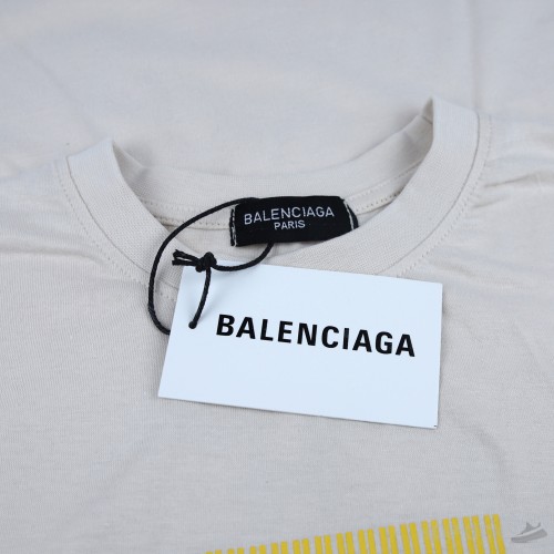 Bale*ciaga Skin T-Shirt Yellow Print (Economy Batch)