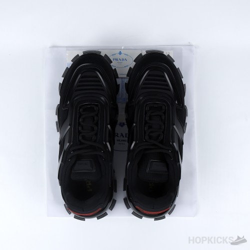 Prada Cloudbust Thunder Technical Fabric Black Sneaker (Premium Plus Batch)
