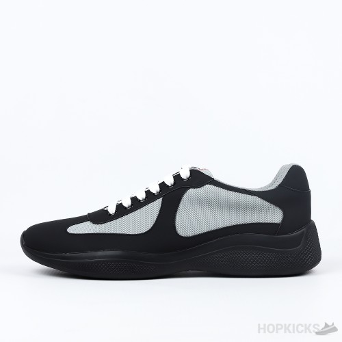 Prada America's Cup Soft Rubber Black Sneakers (Premium Plus Batch)