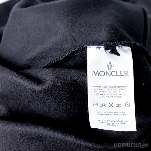 Moncler Logo Motif Zip-up Hoodie