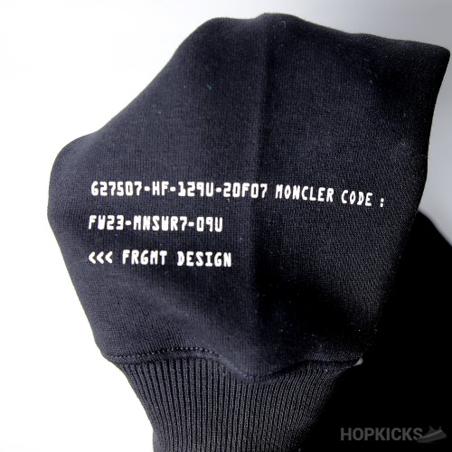 Moncler Logo Motif Zip-up Hoodie