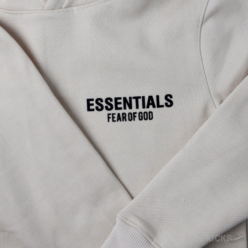 Fear of God Essentials Hoodie 'Buttercream' (Kids)