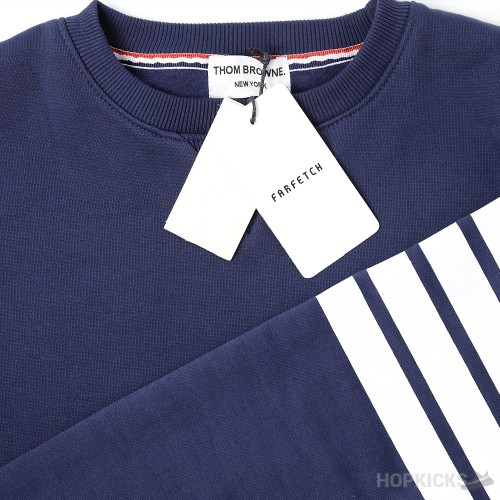 Thom Browne Engineered 4-Bar Jersey Sweatshirt