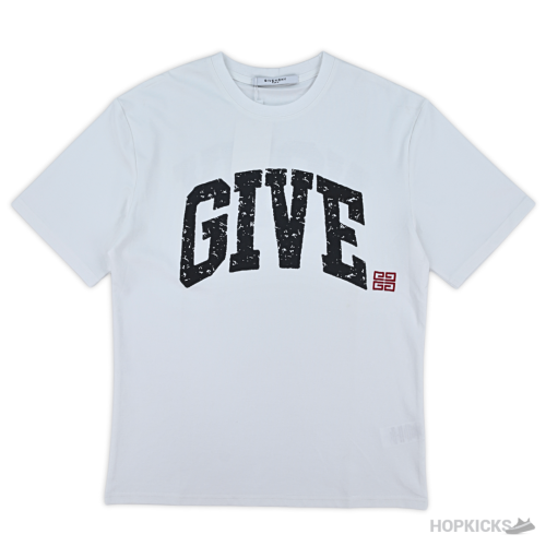 Givenchy Printed White T-Shirt (Imported Premium Finish)