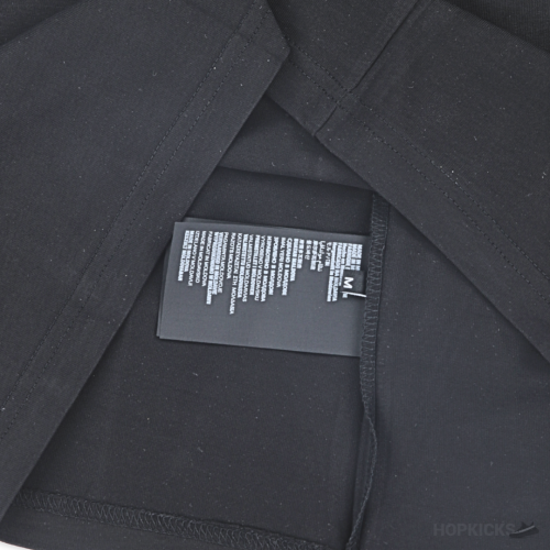 Prada Embossed Printed Black T-Shirt (Imported Premium Finish)
