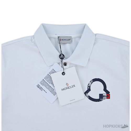 Moncler Logo Printed Polo Shirt (Imported Premium Finish)