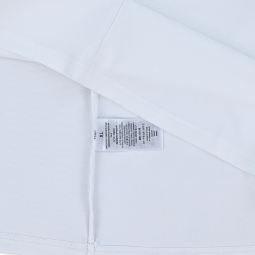 Dolce & Gabbana Emblem Stitched White T-Shirt (Imported Premium Finish)