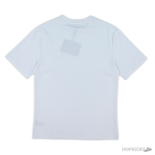 Prada Emblem Stitched White T-Shirt (Imported Premium Finish)
