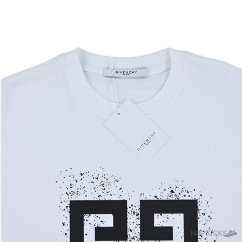 Givenchy Printed Logo White T-Shirt (Imported Premium Finish)
