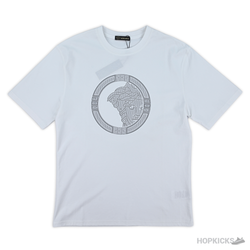 Versace Printed White T-Shirt (Imported Premium Finish)
