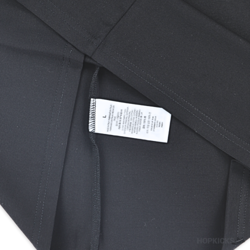 Prada Strip Triangle Printed Black T-Shirts (Imported Premium Finish)