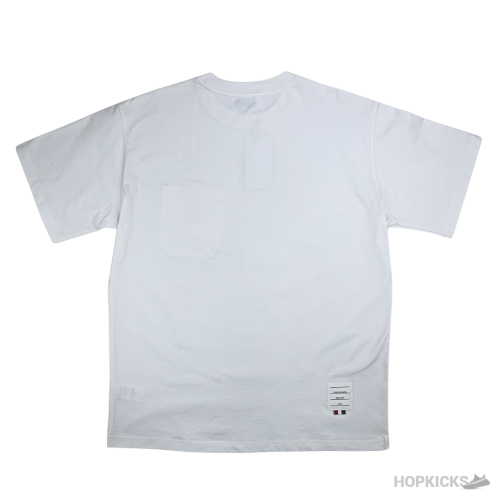 Thom Browne Tri Strip Printed T-Shirt (Imported Premium Finish)